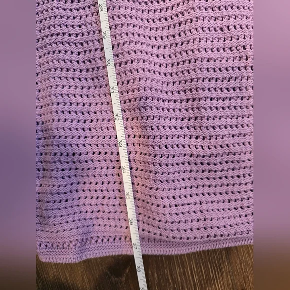 Athleta Purple Cotton Dress - Picture 3 of 7